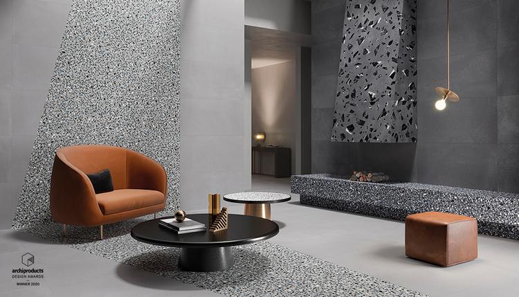 Medley | Emilceramica Gres Porcellanato Ergon Medley Pietra Living Grey Minimal,dark Grey Minimal,grey Classic,dark Grey Classic Immagine Gallery | Emilceramica