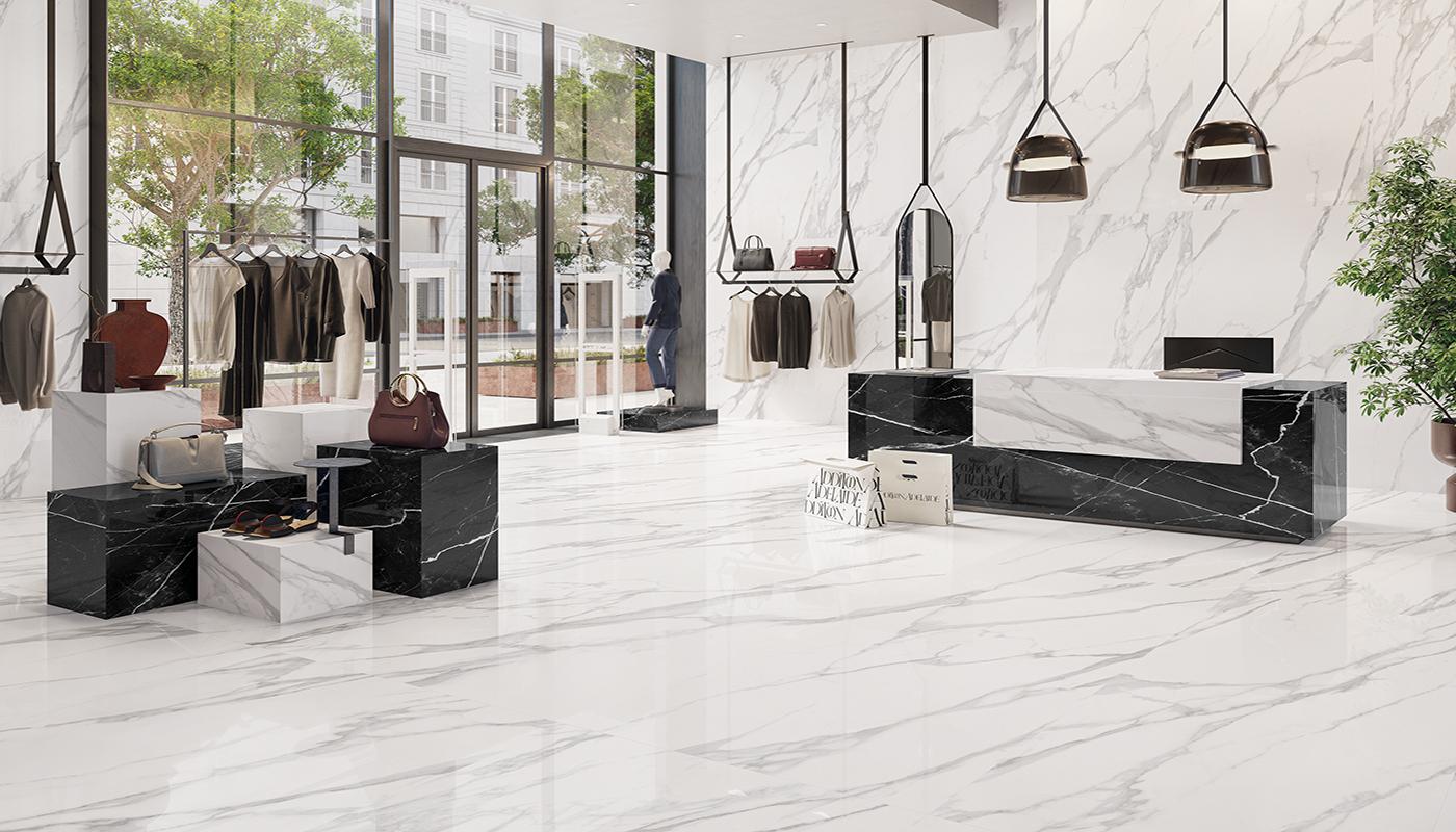 Gres Porcellanato Emil Tele Di Marmo Marmo Negozio Statuario Michelangelo Base Immagine Gallery | Emilceramica Gres Porcellanato Emil Tele Di Marmo Marmo Negozio Statuario Michelangelo Base Immagine Gallery | Emilceramica