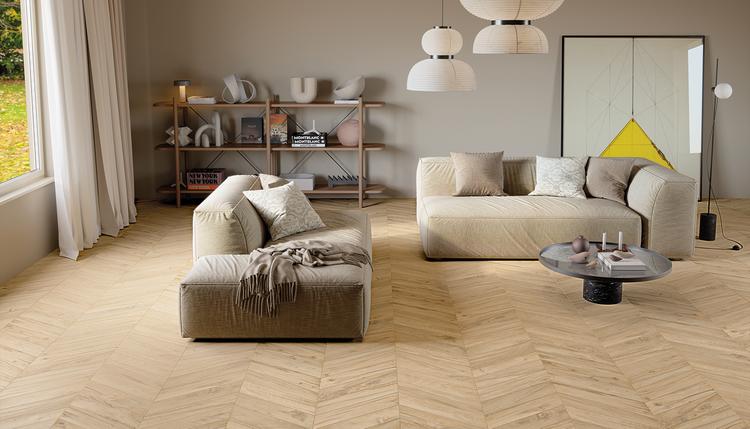 Revival | Emilceramica Gres Porcellanato Provenza Revival Legno Living Almond Immagine Gallery | Emilceramica