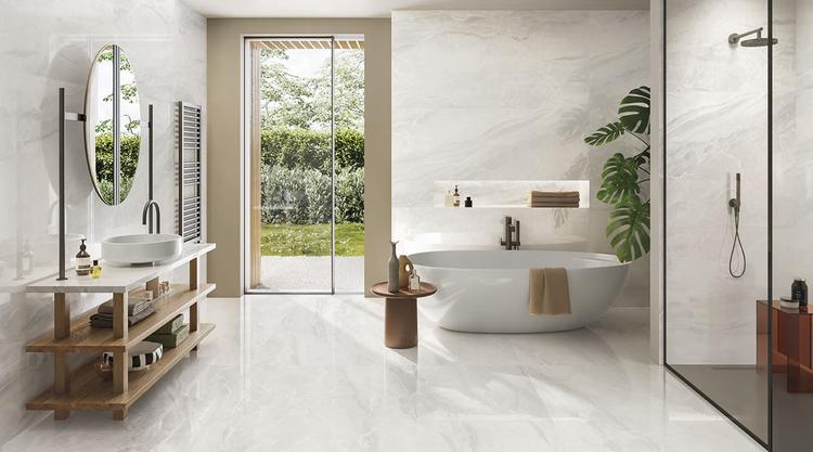 Tele Di Marmo Selection | Emilceramica Gres Porcellanato Emil Tele Di Marmo Selection Marmo Bagno White Paradise Immagine Gallery | Emilceramica